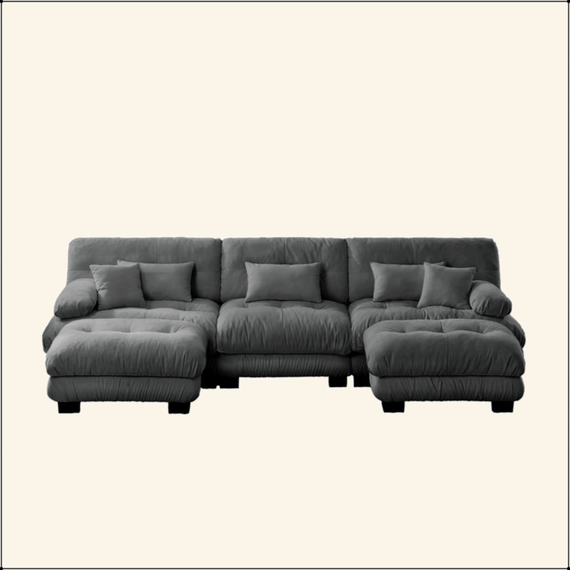 Canapé modulaire Luxury Luxury, Gris