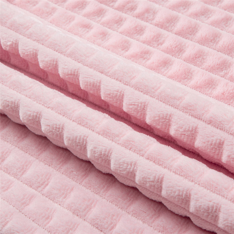 Housse de coussin carrée, Rose