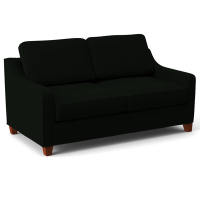 Clark 74" Square Arm Sofa Bed with Reversible Cushions