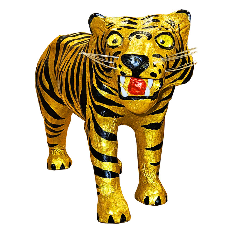 Gold Leather Tiger