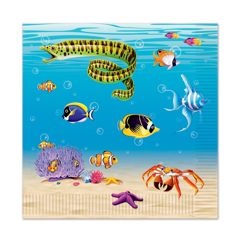 Under The Sea Luncheon Napkins