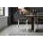 Pangea Home Hudson Tufted Upholstered Arm Chair - Dining Chairs Set of 2 – Modern Upholstered Accent Chairs for Kitchen, Dining Room, Living, or Breakfast - Vegan Black Leather with Silver Legs-33064638-33064640