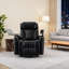 Fauteuil inclinable pivotant électrique à 270 ° Finnegan avec DEL et rangement caché-1008422531