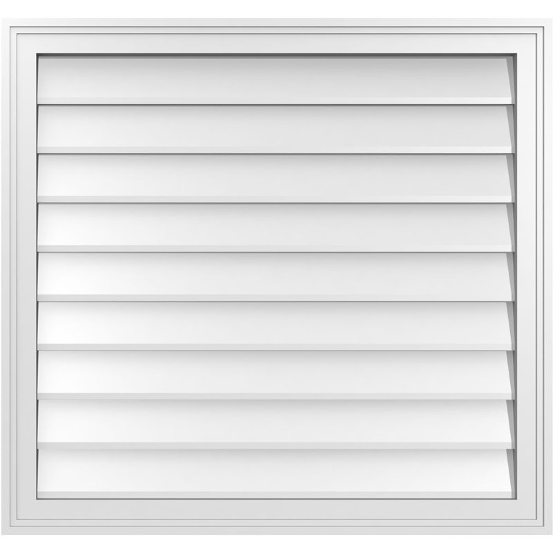 Cadre en brique, brun clair apprêté, H 30 po x l 32 po x P 1,5 po