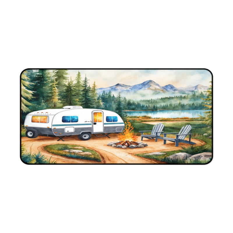Polyester Desk Pad, 23.6x13.8