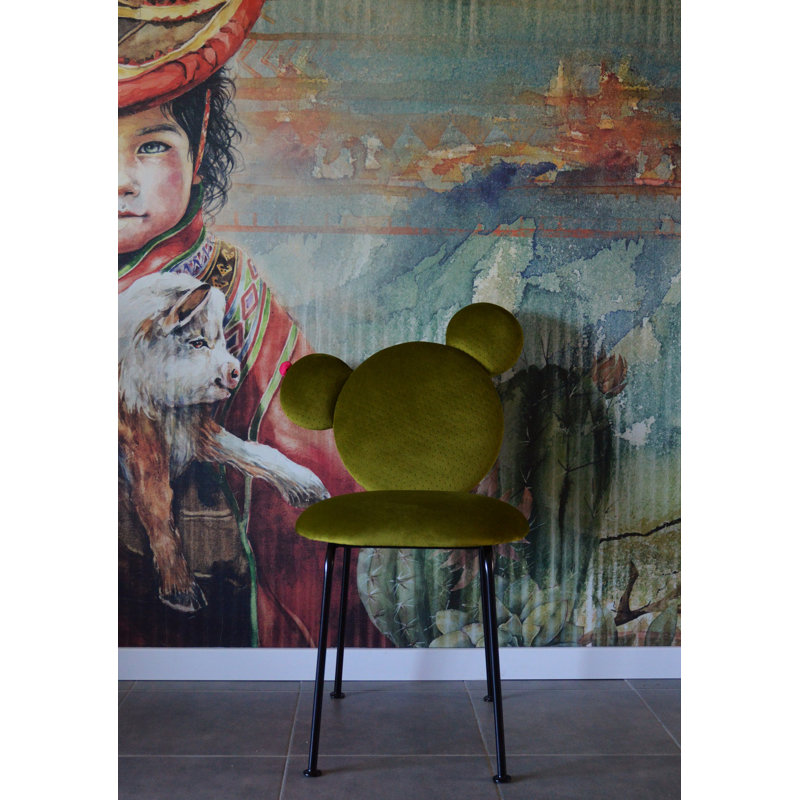 Cactus 50cm H Tufted Upholstered Side Chair