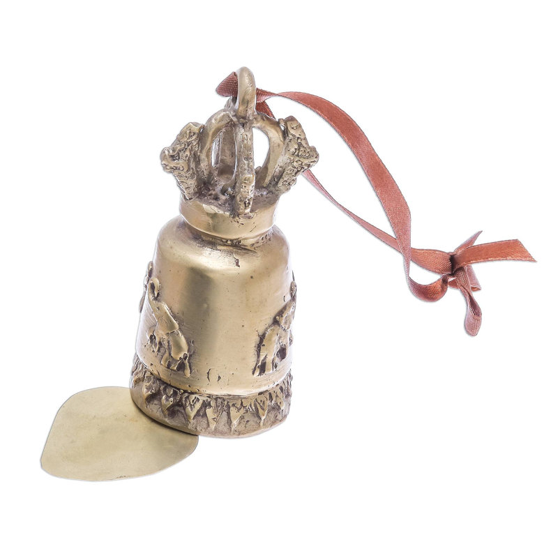 5.25'' Metal Animals Holiday Shaped Ornament