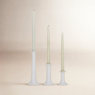 Hawkins New York Simple Solid Wood Candlestick