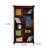 Painted solid wood bookcase