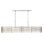 Libby Langdon For Crystorama Elliot 6 Light Polished Nickel Linear Chandelier