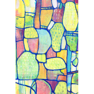 " Stained Glass Composition II " by Timothy O' Toole Painting Print