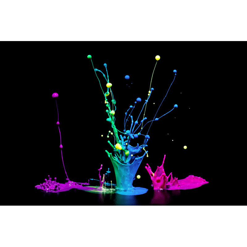 La couleur de la musique sur toile par Ht-Pix, H 12 po x l 18 po x P 1,25 po
