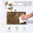 Natural Marble Tray For Bathroom & Vanity, Genuine Marble Stone Storage Tray For Home Decor, Kitchen, Dresser, Non-Resin Non-Ceramic Luxury Organizer With Unique Veining-1520824275
