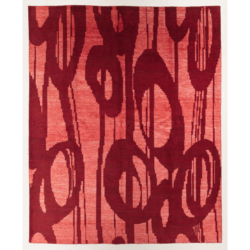 Hand Knotted Abstract Rug