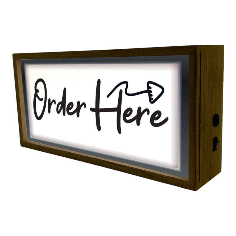 Cantey 15cm LED Sign