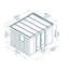 3.5m x 3m Metal Patio Gazebo