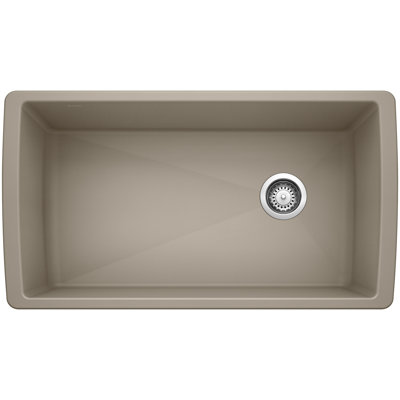 Diamond SILGRANIT 33" Super Single Undermount Kitchen Sink