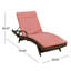 Coussin de chaise longue d'intérieur Cara-16006332