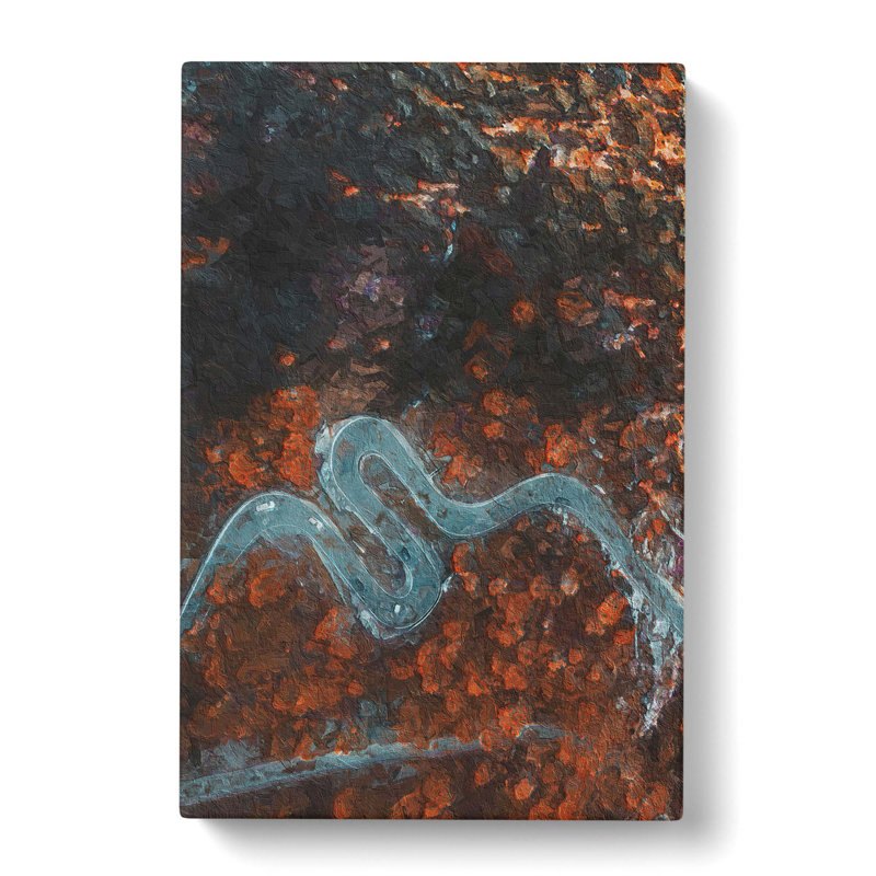 Road In Bregaglia Switzerland - Wrapped Canvas, 76cm H x 50cm W x 3cm D