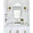 Traditional Frameless Diamond Vanity Wall Mirror-73561809
