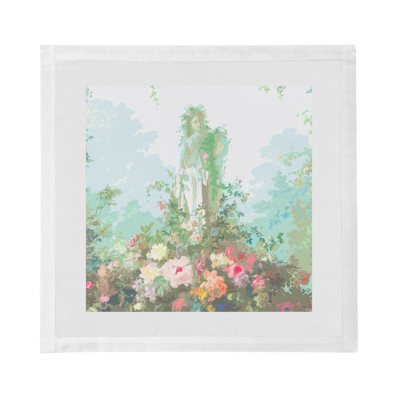 Jardin Defosse Chantilly Cotton Sateen Dinner Napkins