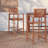 Costway Acacia Outdoor 29'' Bar Stool