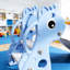 Glissade autoportante en forme de S, girafe - style 3 marches, glissade et cadre, Pp, surface antidérapante, mains courantes latérales, 1 an, bleu / blanc, installation facile, nettoyage rapide avec style, pour une escalade en toute sécurité,-131286427