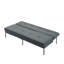 Canapé-lit futon convertible de 70 pouces, gris foncé-457763665
