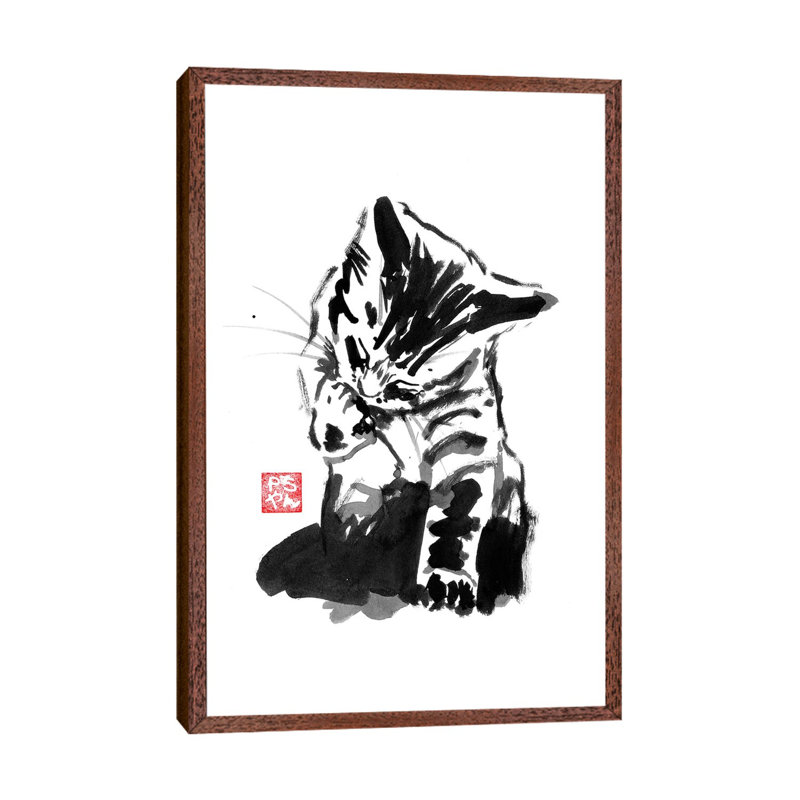 Washing by Péchane - Print on Canvas, Classic Brown Wood Framed, 152.5 cm H x 101.5 cm W