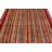 6x8 Multicolor and Red Turkish Tribal Rug