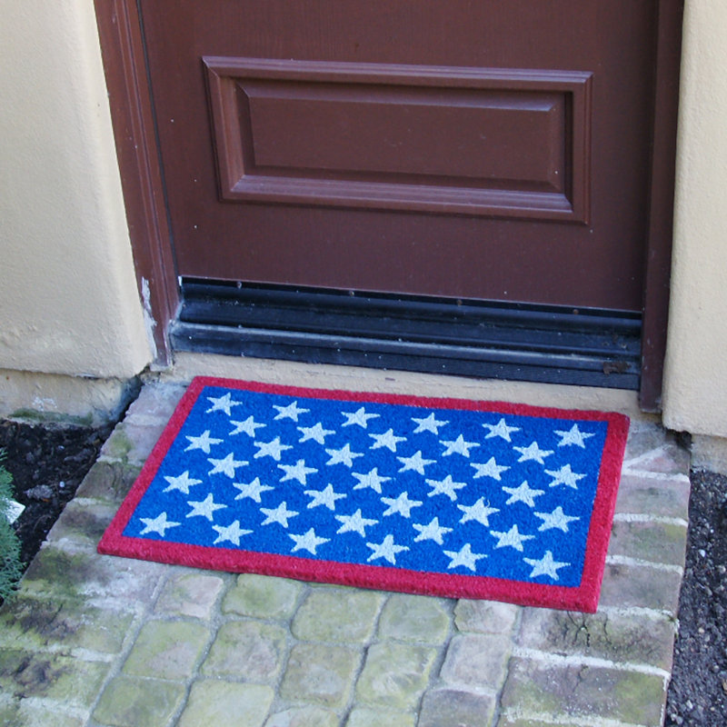 Non-Slip Independence Day Outdoor Doormat