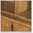 53x19x83" Cabinet Brown