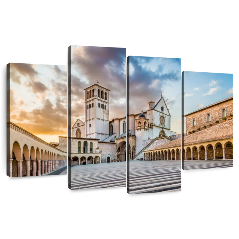 Église Adella d'Assise, H 32 po x l 52 po