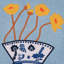 Still Life Pillow Cover 20x20 Inch