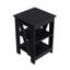 Side Table Rossville, Living Room, Black-1863195439