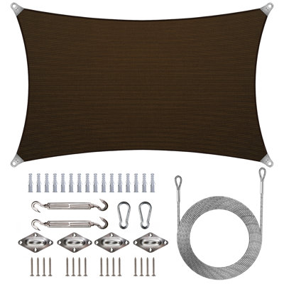 Reinforced Super Ring Rectangle Shade Sail