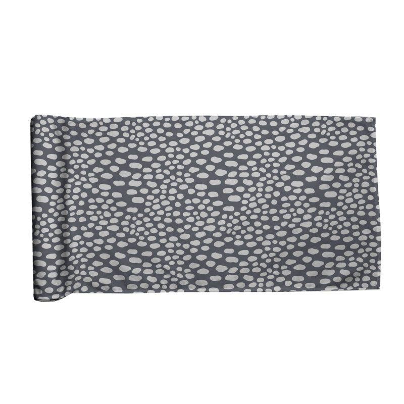 Cadi-Grace Table Runner, Grey