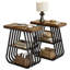 Pedestal End Table-728419628-728419618