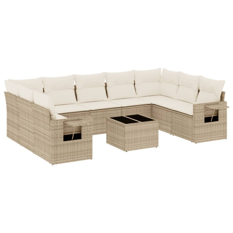Ensemble de canapé de jardin Vidaxl