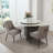 Dinnington Velvet Upholstered Side Chair With Legs-1327015326