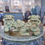Porcelain Foo Dogs Pair