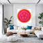 Art mural en forme de fleur de Prosperity-1720379218