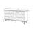 Vortice Accent Chest - White