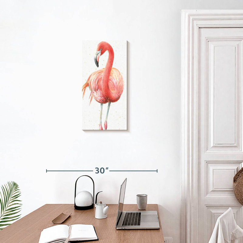 Brampt Gracefully Pink VI, 24" H x 12" W