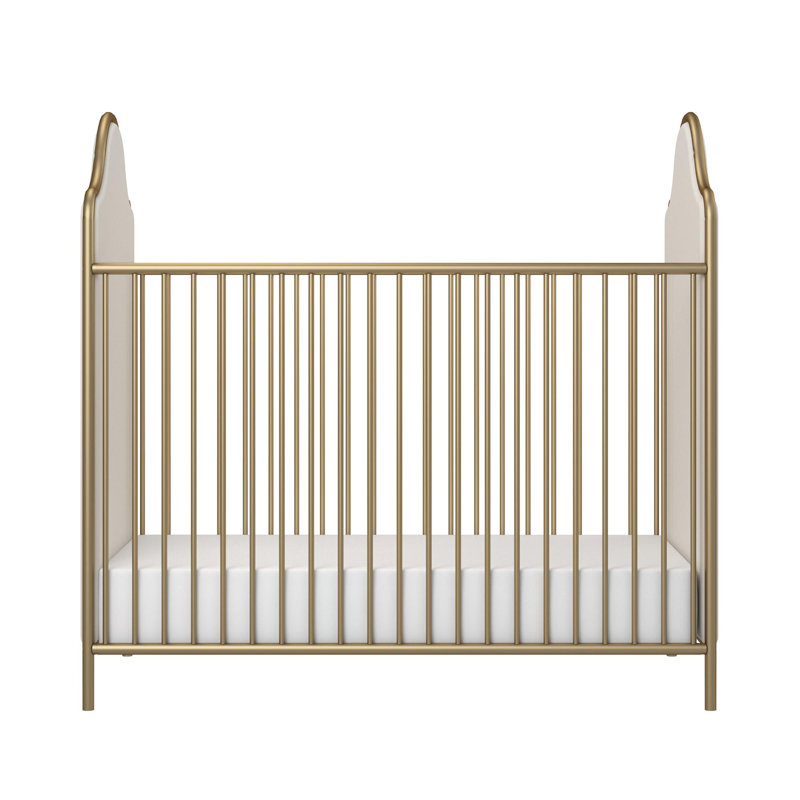 Klotilde 2 -in-1 Convertible Crib, Gold