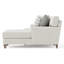 Bernhardt Mila 2-Piece Right Facing Fabric Sectional