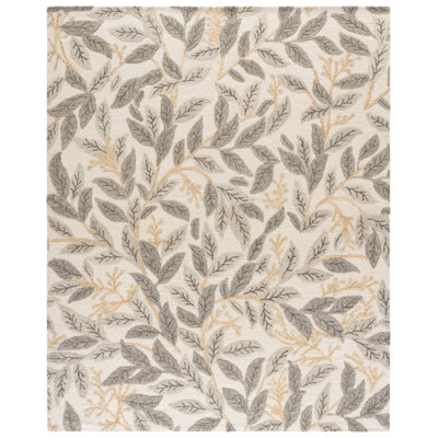 Jardin Hand Tufted Wool;Cotton Floral Indoor Rug