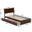 Harlowe Wood Platform Bed with Trundle-2058496873-2058496865