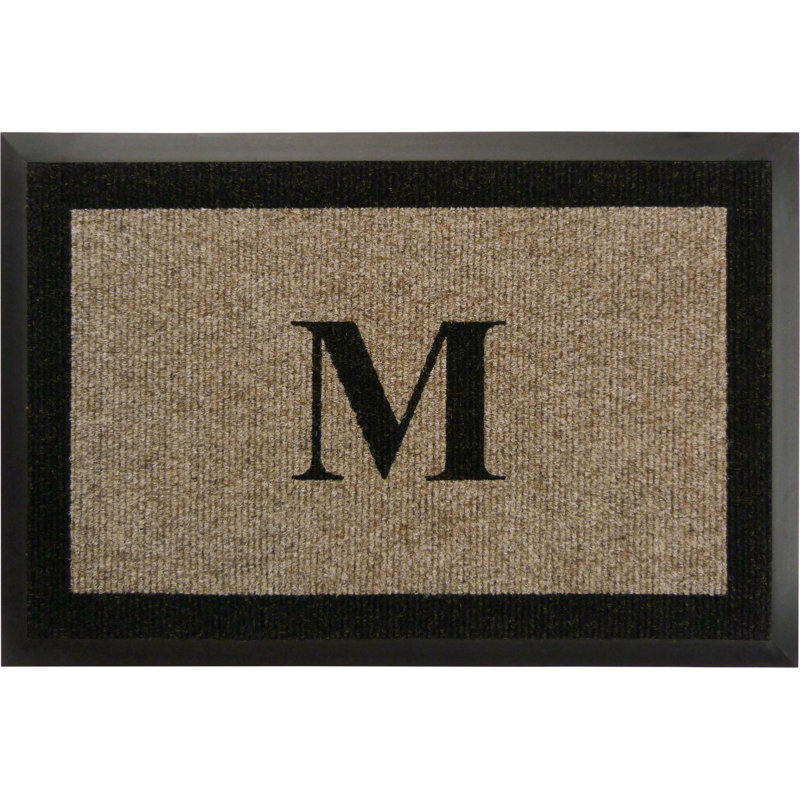 Tapis d'extérieur antidérapant Asai, l 36 po x L 60 po, M, Taupe
