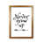Honey Oak Frame selected